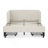 Full Size Upholstered Platform Bed Frame With 2 Storage Drawers, Adjustable Velvet Sofa Bed, Beige-78380680-78380683