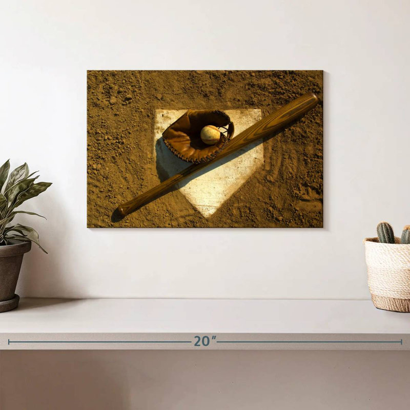 Sireci Baseball Play, 8" H x 12" W