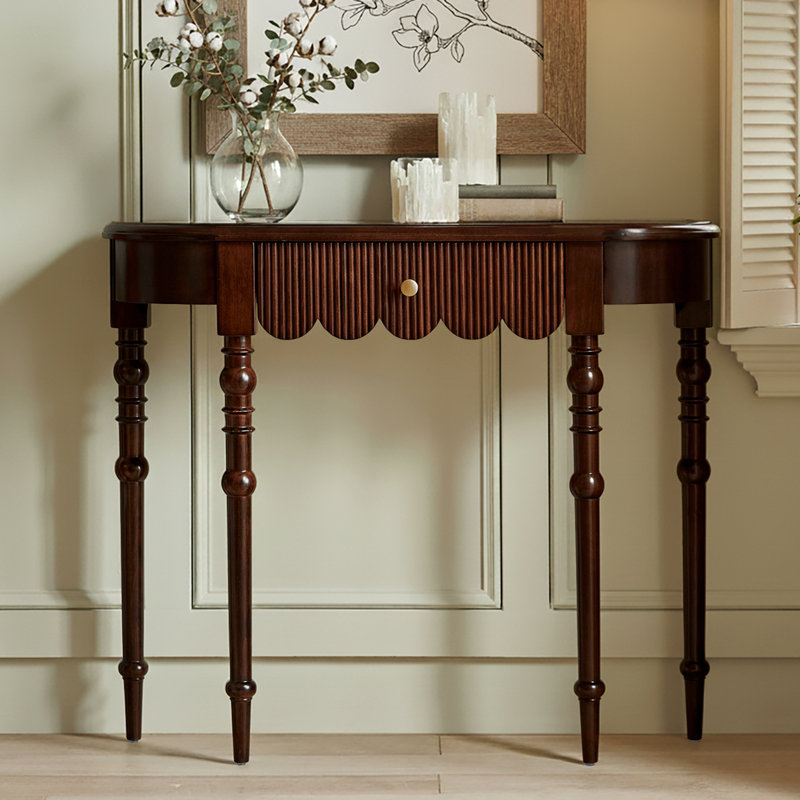 Console 39 po, Noyer