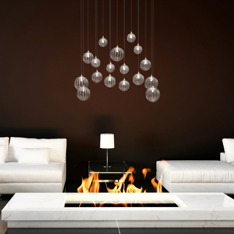 Breeze 17 - Light Pendant, Black