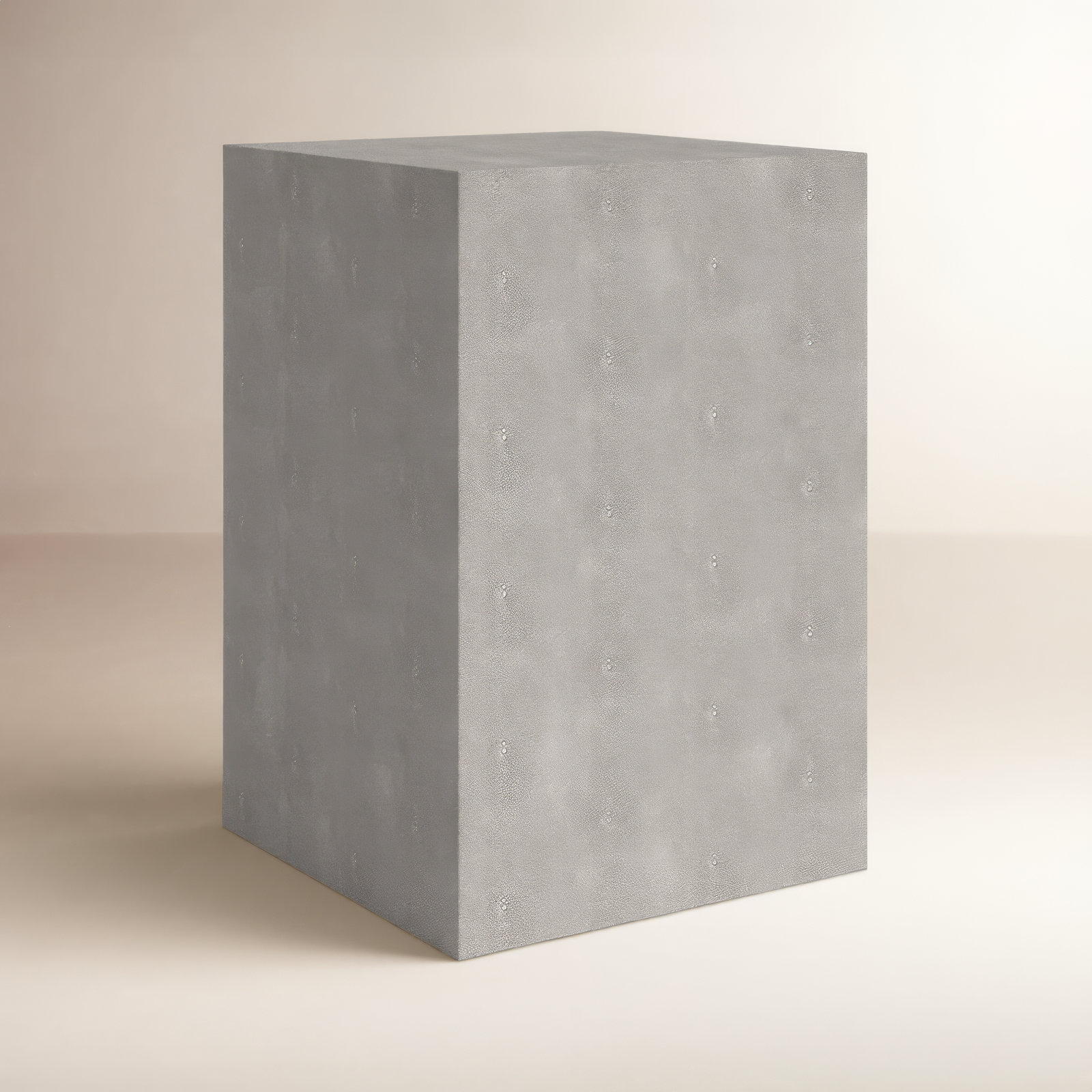 Maisel Solid Wood End Table, Gray