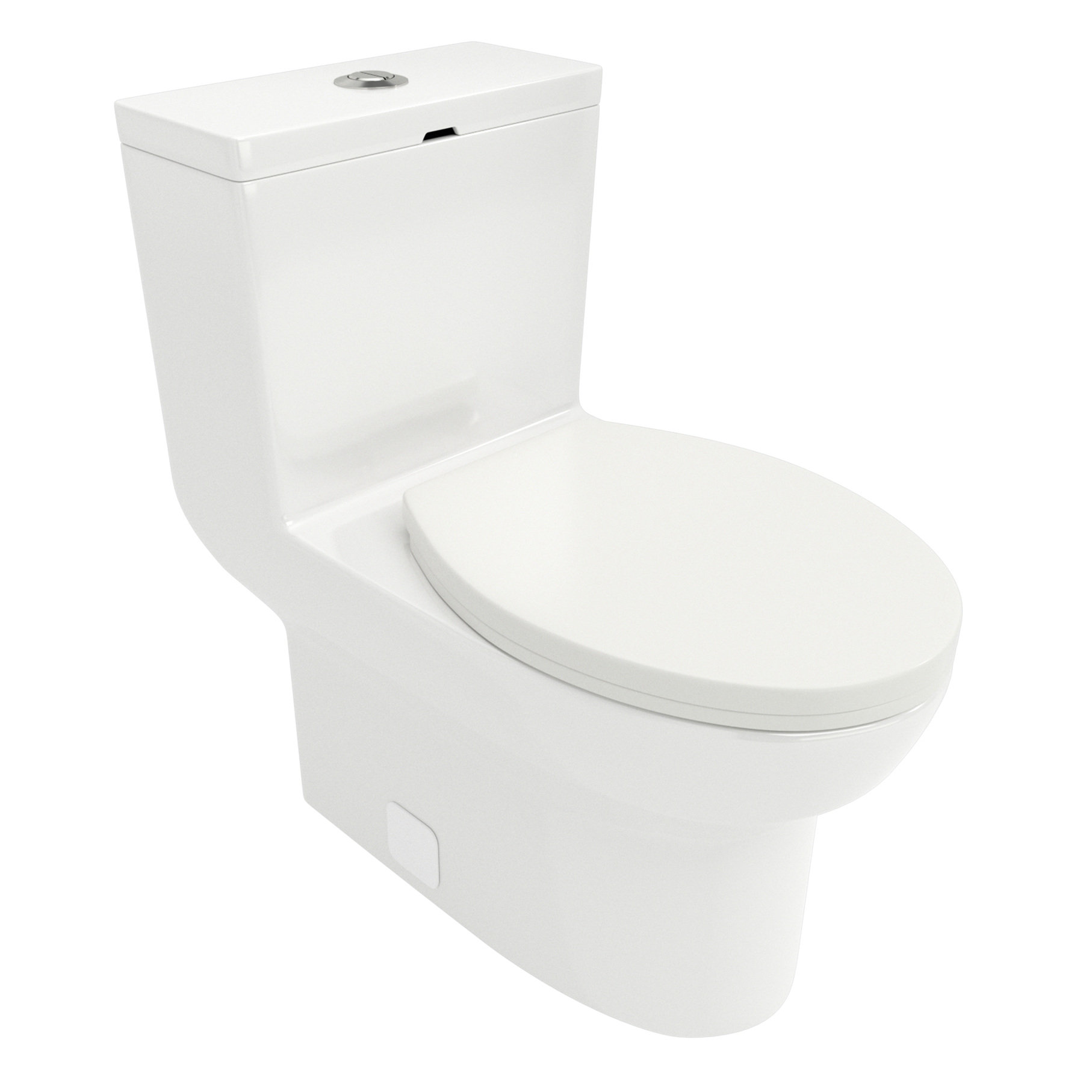 Curated visual reference: Low Water Usage Toilets Reference: Introspectiveincline One Piece Ceramic Toilet