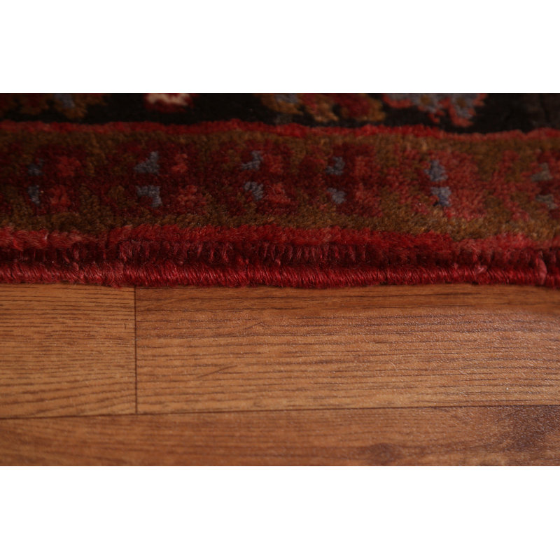Tapis rouge en laine Heriz