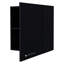 Armoire murale compacte compacte noire avec 1 porte - Modern Innovation Space Polyvalent-1173811148-1173811151