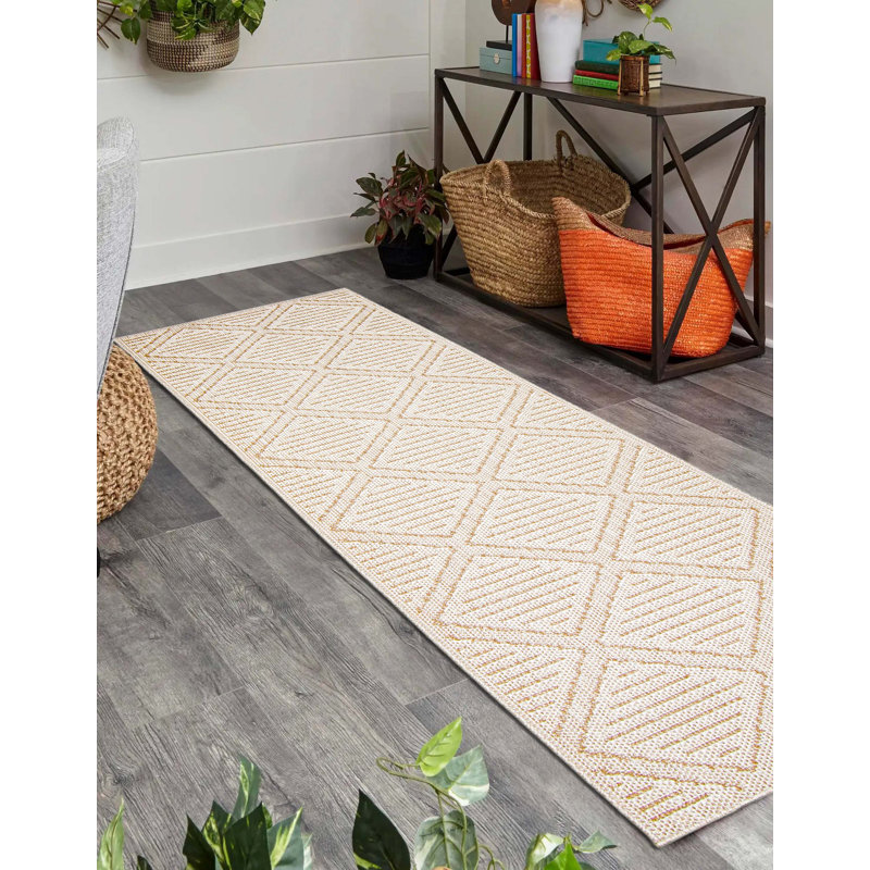 Aref Abstract Indoor Rug, Runner 2'6" x 12'