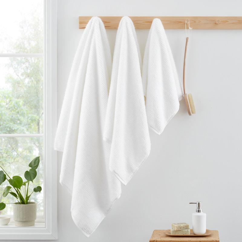 100% Cotton Bath Sheet, White