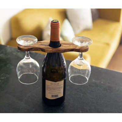 Porte-bouteilles et porte-verres à vin