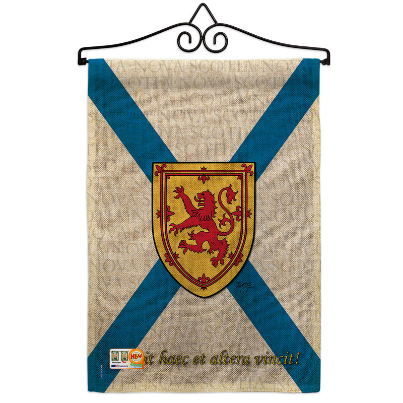 Double Sided 18.5'' H x 13'' W Polyester Garden Flag