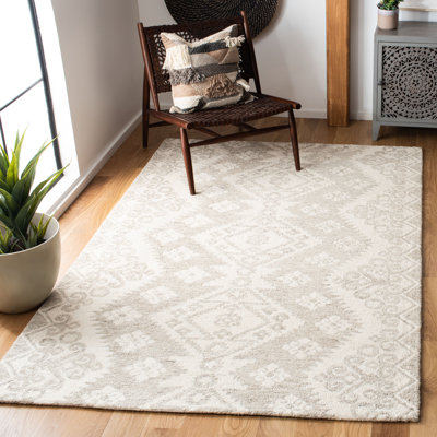 Tapis en laine du Sud-Ouest touffeté à la main Selvidge