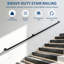 10FT Indoor Stair Railing – Wall-Mounted Metal Handrail, 500 lbs Load Capacity, Black with Reinforced Anti-Slip Design, Indoor/Outdoor Use for Loft, Porch, Deck-130172694