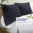 100% Viscose from Bamboo Pillowcases Only, 300 Thread Count, Hidden Zipper, Cooling Breathable, Bedding Pillow Covers for Hot Sleepers - Gift-Ready Packaging, PACK OF 2 (Black)-111681625-111681630
