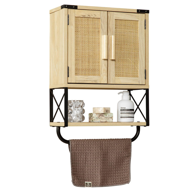 Bathroom Storage Cabinet with Double Doors