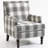 27.1'' Wide Upholstered Armchair with Solid Wood Legs-1742736114