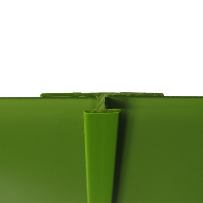 1.22" x 96" Wall Paneling in Green