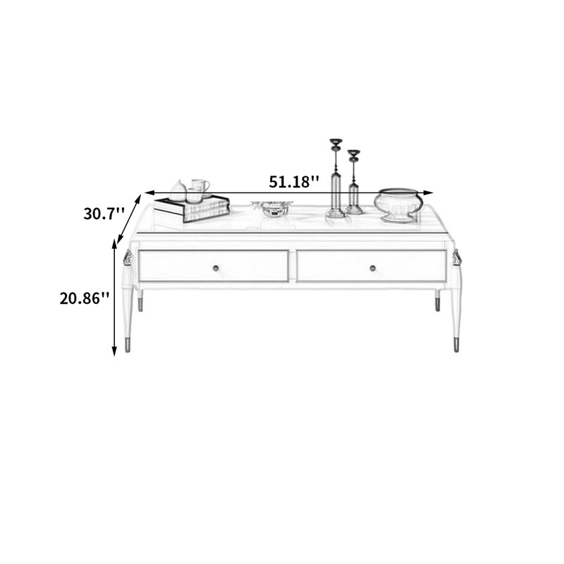 Morehart, H 20,86 po x L 51,18 po x l 30,7 po