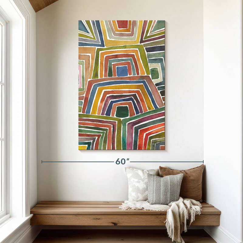 Avery Stripes II, 48" H x 32" W