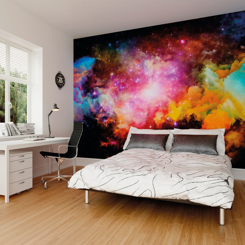 Elanya Wall Mural, 240cm L x 300cm W