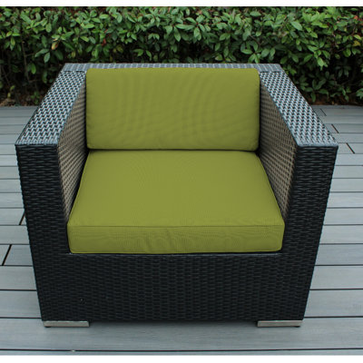 Fauteuil club avec coussins Club
