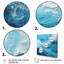 Cerulean Seascape III - Abstract Landscape Wall Art Living Room-1034780247-819255393