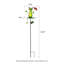 Piquet de jardin 39 po H