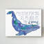 « baleinee love ii », art sur toile-1367070582