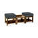 Elements Upholstered Cube Ottoman
