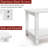 Krina Outdoor Side Table , in. W 17'' in. D-360021793-360021794