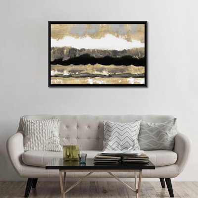 «Golden Undertones II», reproduction d'art sur toile tendue