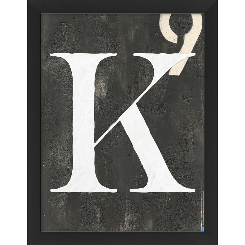 Alphabet "K" Print