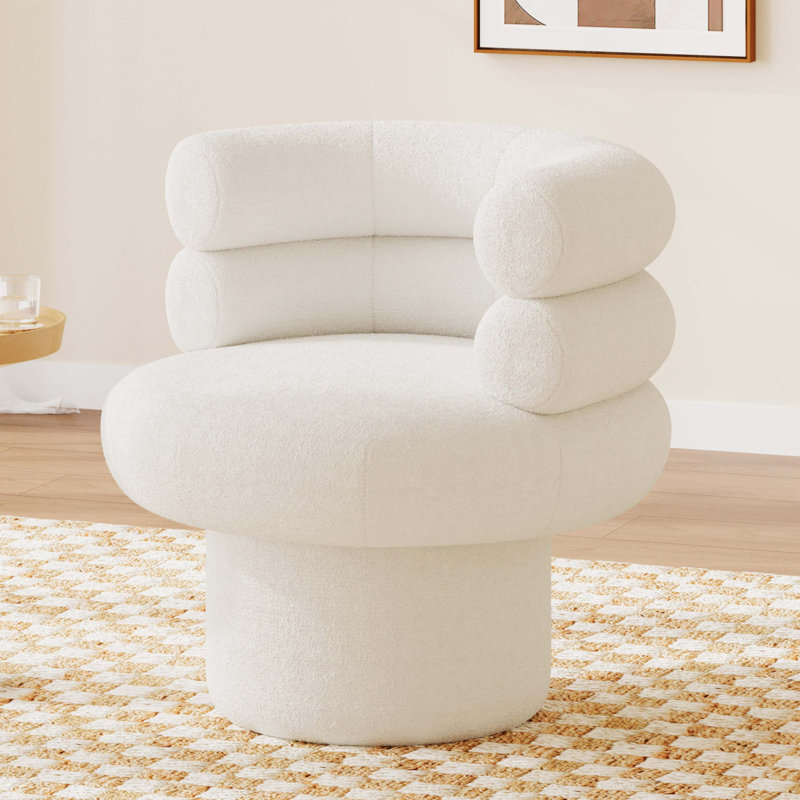 Fauteuil d'appoint pivotant à 360 °