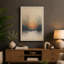 Winter Path at Dawn Scandinavian 1 Piece Wrapped Canvas Wall Art-1836035778-1836035783