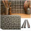 Ensemble de dosseret Savannah 18 po x 24 po - 5 tuiles, 2 garnitures en J et 1 garniture d'angle intérieure-129681274