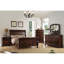 Mobilier de chambre à coucher à deux panneaux avec tête de lit et pied de lit de style traditionnel pour grand lit 1pc-4845956