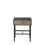 Boxborough 40 cm W Solid Wood Bedside Table