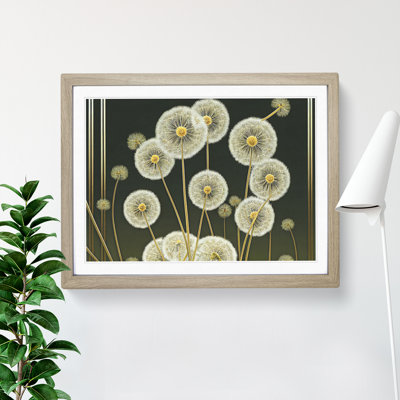 Dandelion Deco - Single Picture Frame Print