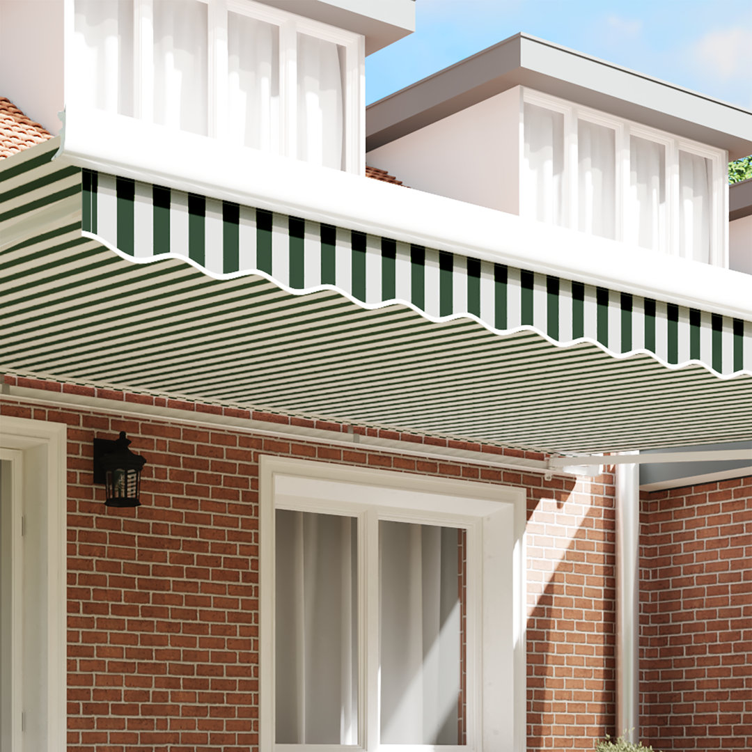 Breakwater Bay 20cm D Retractable Patio Awning