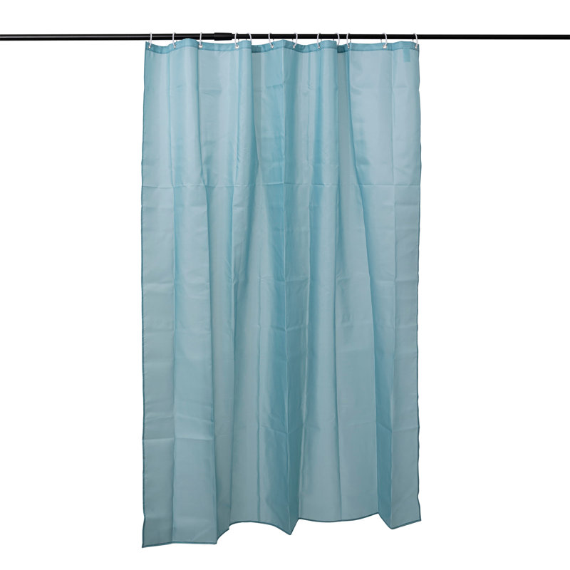 Howling Polyester Shower Curtain, Blue