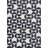 Gotay NUE170A High-Contrast Charcoal and Ivory Area Rug-69295698