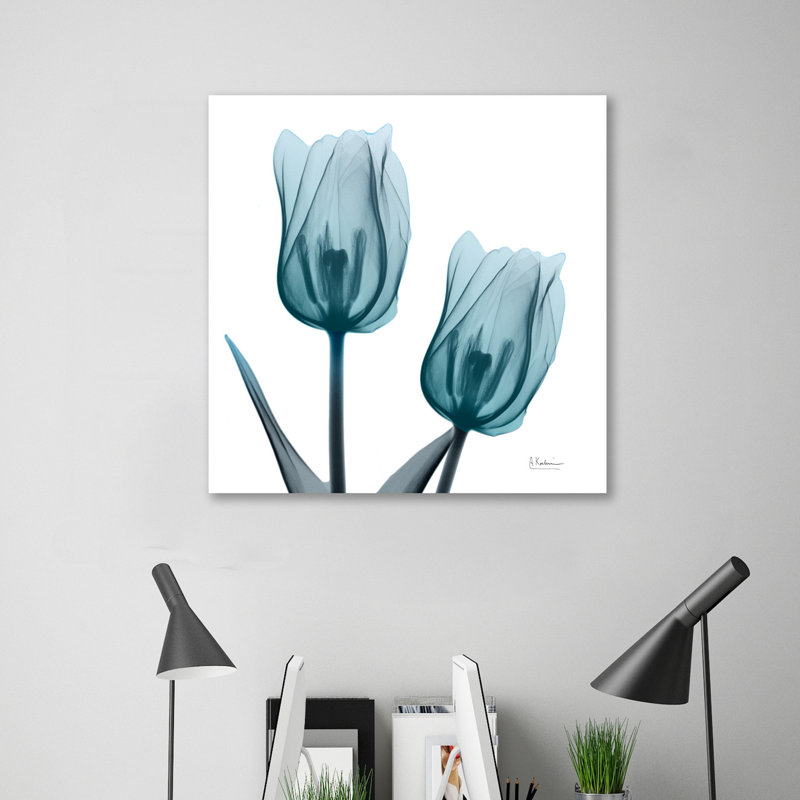 Midnight Sky Duo 2 - Wrapped Canvas Print, 76 cm H x 76 cm W
