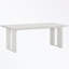 wood Dining Table with sturdy sled legs-173351661