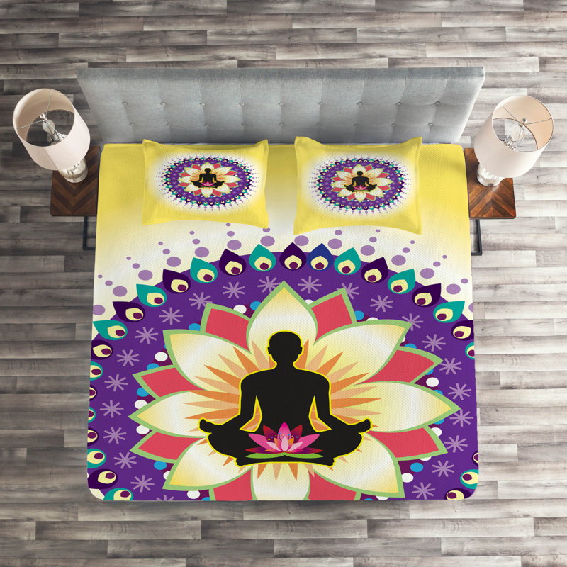 Eclectic Polyester Coverlet