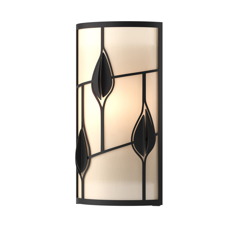 Alison 1 - Light Flush Mount Sconce, Black