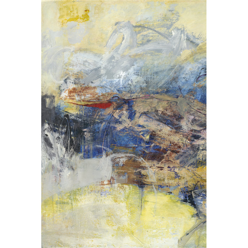Triptyque texturé I, H 18 po x l 12 po
