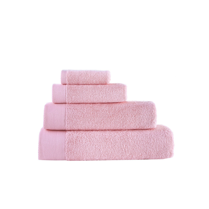 Essuie-mains 4 pièces Brooks Brothers, Rose