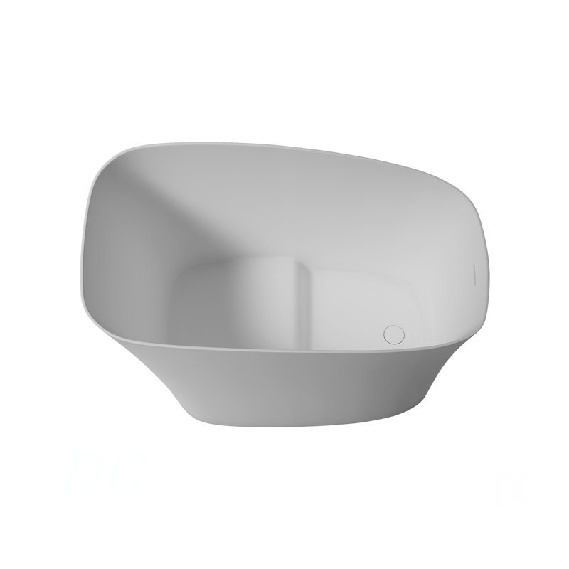 51" Solid Surface Soaking Bathtub