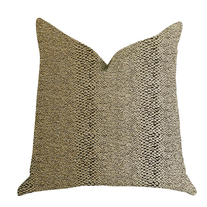 Shimmer Outdoor Reversible Throw Pillow, 24" x 24", Throw Pillow