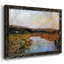 «The Valley of the Scie at Pouville», 1882 - reproduction d'art sur toile tendue-96283749-96283752