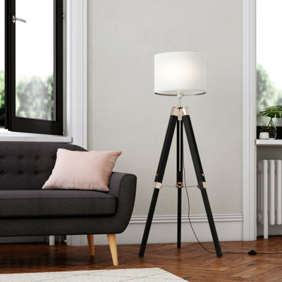 Bella Vista 127.5cm Tripod Floor Lamp