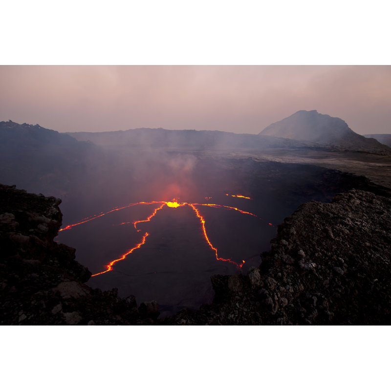 Erupting volcano 170956571, 81cm H x 122cm W