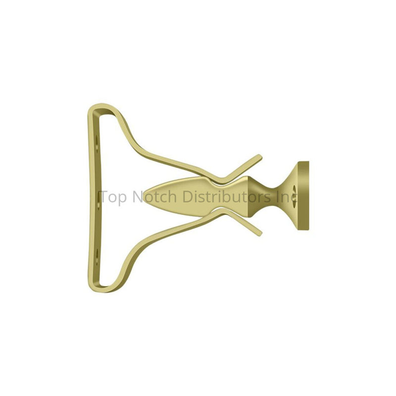 Porte-volet Deltana SDH193U3 2-3 / 4 po; finition laiton brillant, Laiton poli
